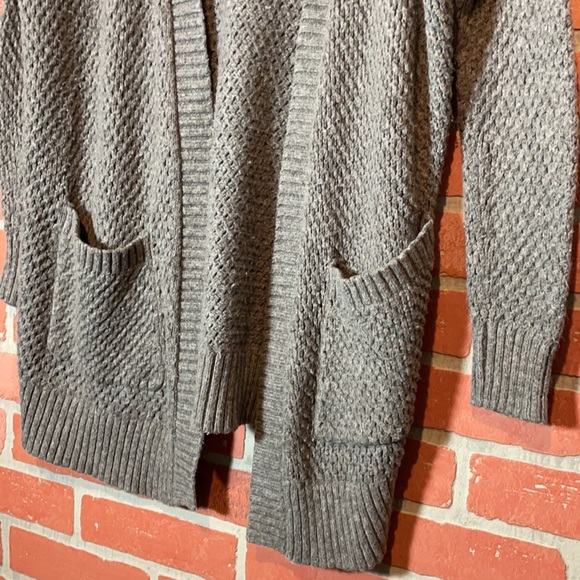 American Eagle AE Soft Open Front Longline Sweater Cardigan - Picture 3 of 10